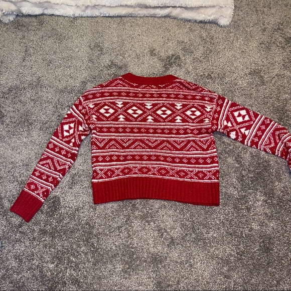 Red Fairisle Sweater - Picture 2 of 2